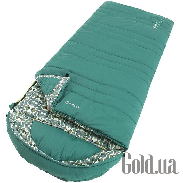 

Спальный мешок Outwell, Зеленый, Спальный мешок Camper Supreme/-9°C Petrol Blue Left