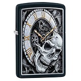 Zippo Запальничка Skull Clock Design 29854