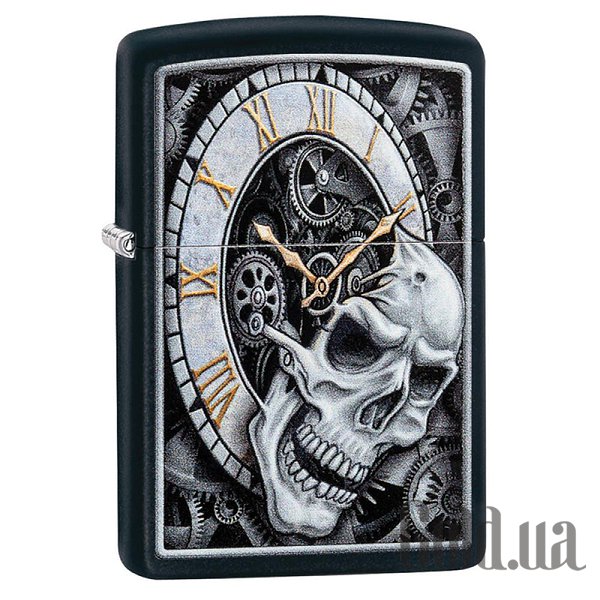 

Зажигалка Zippo, Зажигалка Skull Clock Design 29854