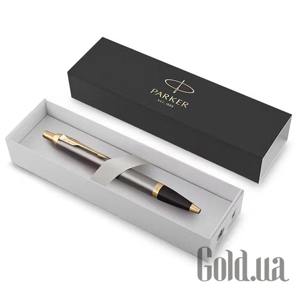 Ручка Parker Кулькова ручка IM 17 Grey Lacquer GT BP 21 132