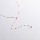 Золотое колье с культив. жемчугом, 1795985