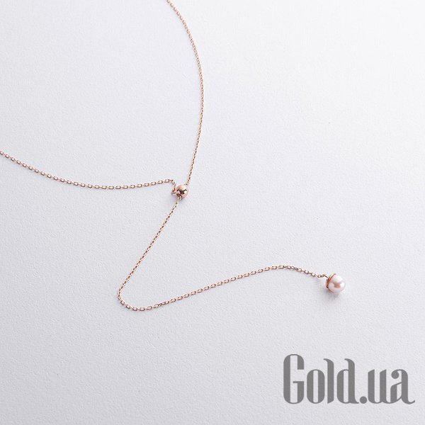 

Колье Украина, Золотое колье с культив. жемчугом, 65