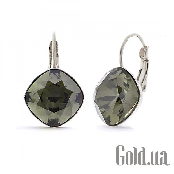 

Серьги Kobi, Стальной, Серьги с кристаллами Swarovski