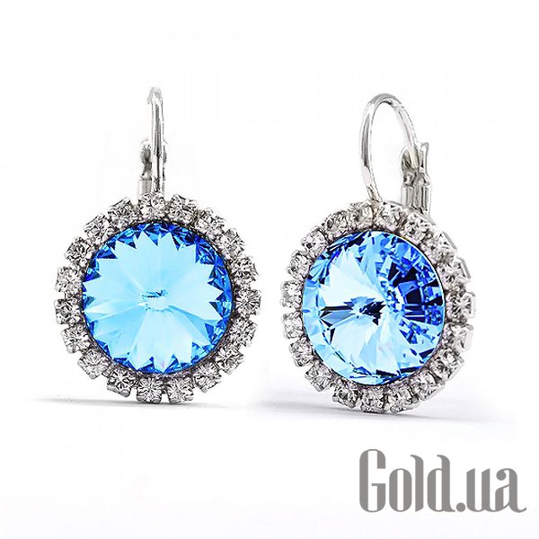 

Серьги Kobi, Стальной, Серьги с кристаллами Swarovski