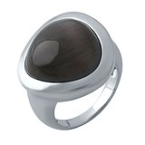 Женское серебряное кольцо с кошачьим глазом, 1681042
