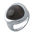 Женское серебряное кольцо с кошачьим глазом - фото 1