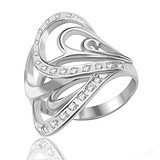 AV Avangard Женское серебряное кольцо с куб. циркониями, 1693330