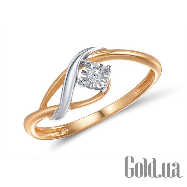 

Кольцо Lurie Jewelry, Золотое кольцо с бриллиантом, 18