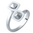 Женское серебряное кольцо с керамикой - фото 1