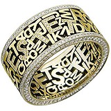 Женское золотое кольцо с бриллиантами, 1650579