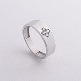 Женское золотое кольцо с куб. циркониями, 1795987