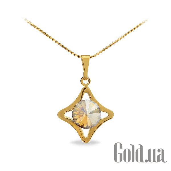 

Женские колье и кулоны Kobi, Желтый, Кулон с цепочкой с кристаллом Swarovski