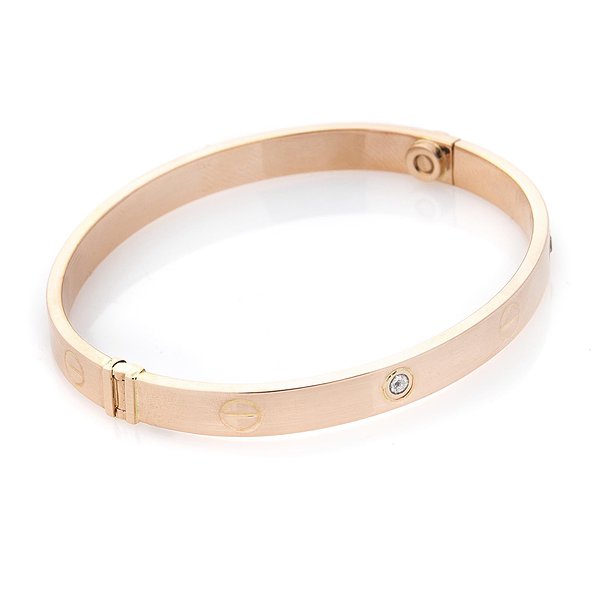 Женский золотой браслет с куб. циркониями