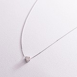 Срібне кольє з куб. цирконієм, 1760660