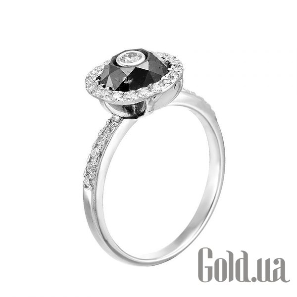 

Кольцо Украина, Золотое кольцо с бриллиантами, 16.5