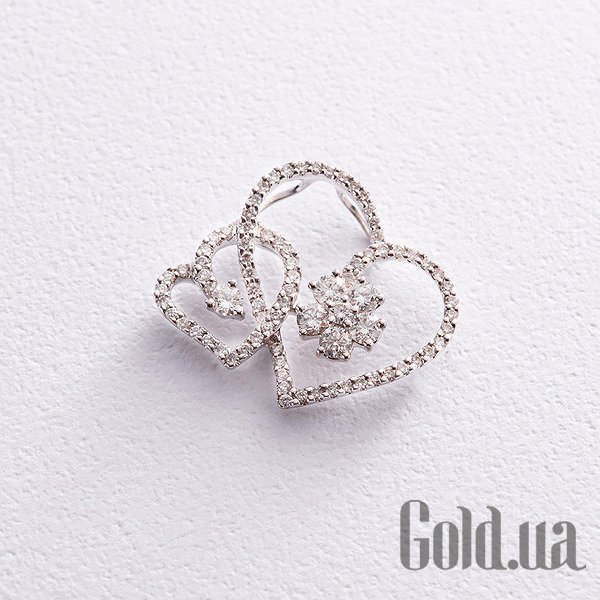 

Кулоны-сердечки Украина, Золотой кулон с бриллиантами