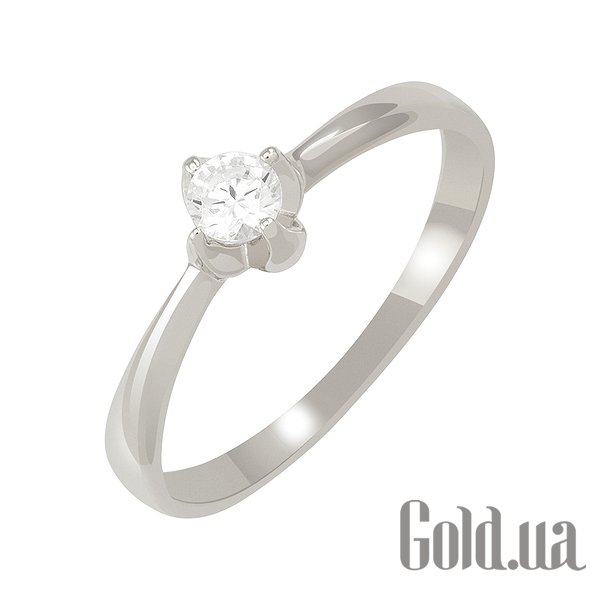 

Кольцо Украина, Золотое кольцо с куб.цирконием, 17