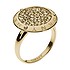Donna Karan NY Стальное кольцо с позолотой - фото 1