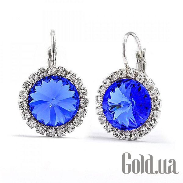 

Серьги Kobi, Стальной, Серьги с кристаллами Swarovski