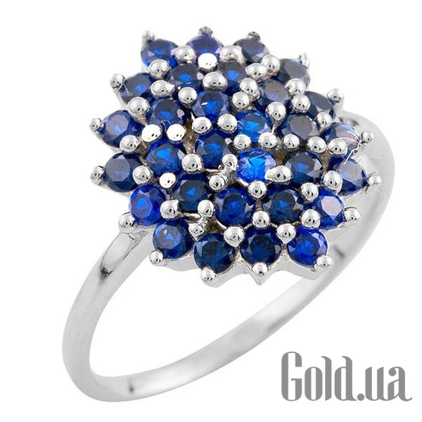 

Женские кольца Fresh Jewelry, Женское серебряное кольцо с синт. сапфирами, 19