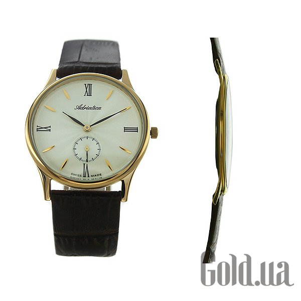 

Швейцарские часы Adriatica, Gents Leather ADR 1230.1261Q