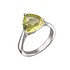 Женское серебряное кольцо с кварцем - фото 1