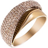 Женское золотое кольцо с бриллиантами, 1674133