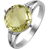 Женское золотое кольцо с кварцем, 1674901