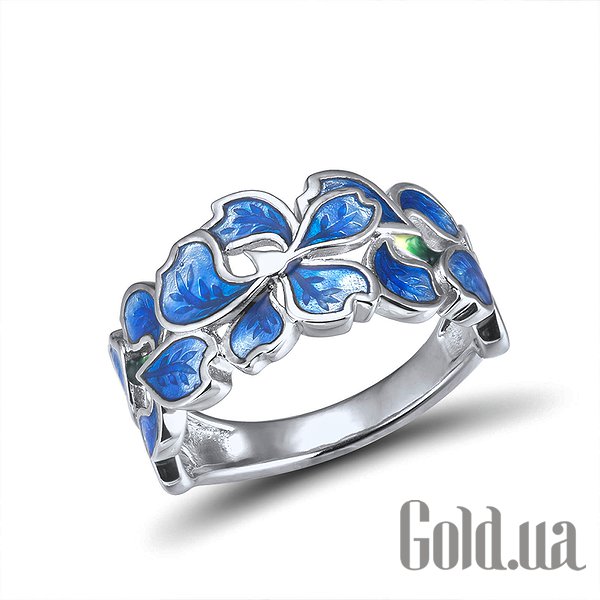 

Женские кольца Lurie Jewelry, Женское серебряное кольцо с эмалью, 16.5