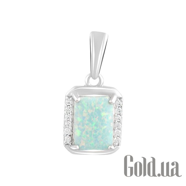 

Женские кулоны Fresh Jewelry, Серебряный кулон с куб. циркониями и опалом