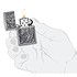 Zippo Зажигалка Skull And Angel Emblem  49442 - фото 3