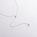 Золотое колье с культив. жемчугом, 1795989