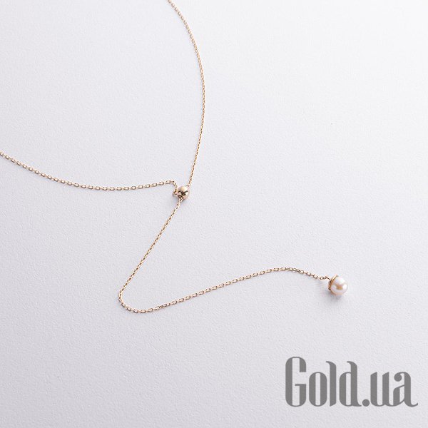 

Колье Украина, Золотое колье с культив. жемчугом, 65