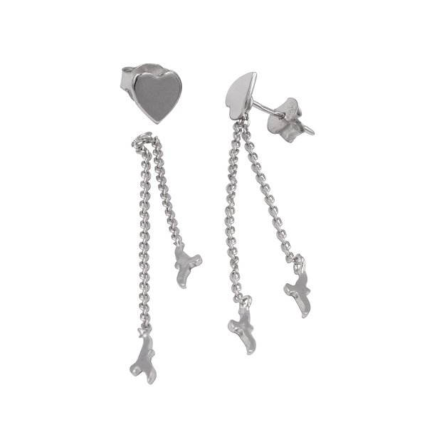 Серебряные серьги