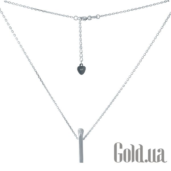 

Женские колье Fresh Jewelry, Серебряное колье с куб. циркониями, 45