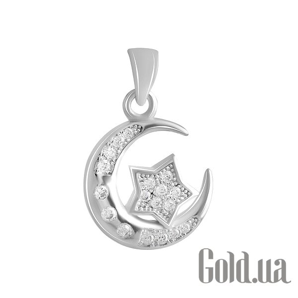 

Женские кулоны Fresh Jewelry, Серебряный кулон с куб. циркониями