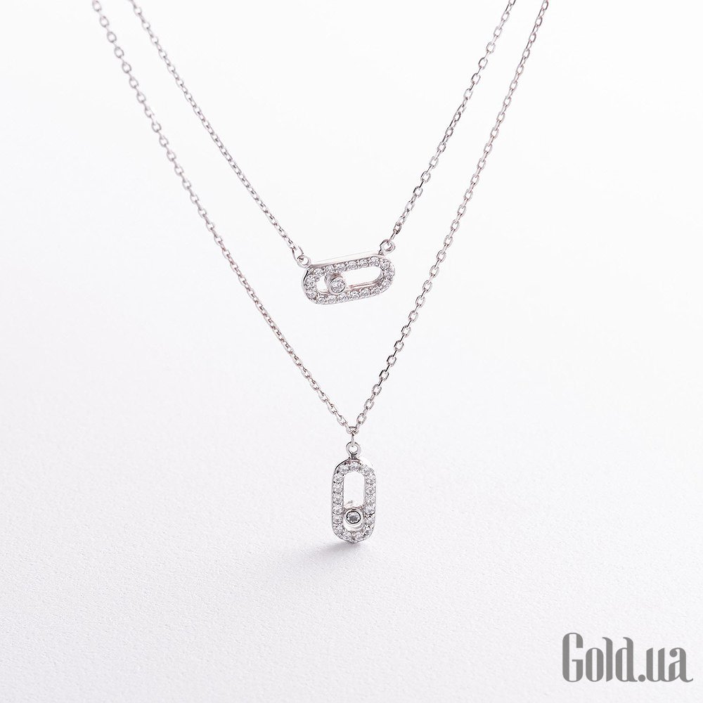 Серебряное колье onx908-01278