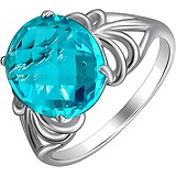 Женское серебряное кольцо с турмалином, 1613719