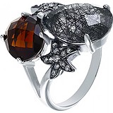Женское серебряное кольцо с куб. циркониями, 1648791