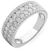 Золотое обручальное кольцо с бриллиантами, 1668503