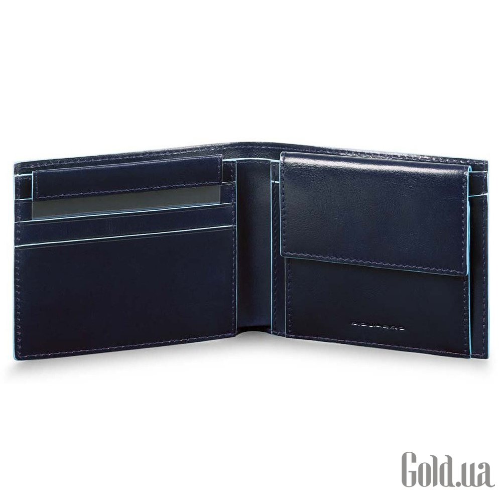 Piquadro Портмоне BL Square PU4188B2R_BLU2 PU4188B2R_BLU2 – изображение 2