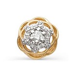 Золотий кулон з діамантами, 1710999