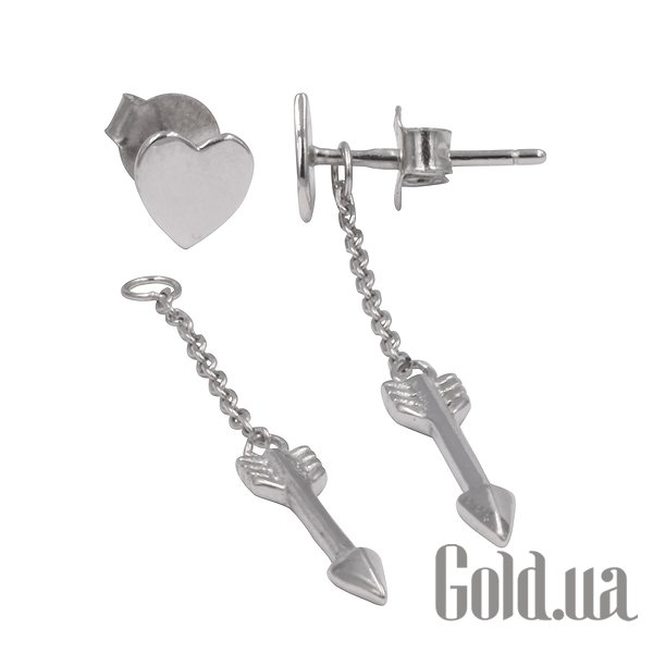 

Серьги с подвесками Silvex925, Серебряные серьги