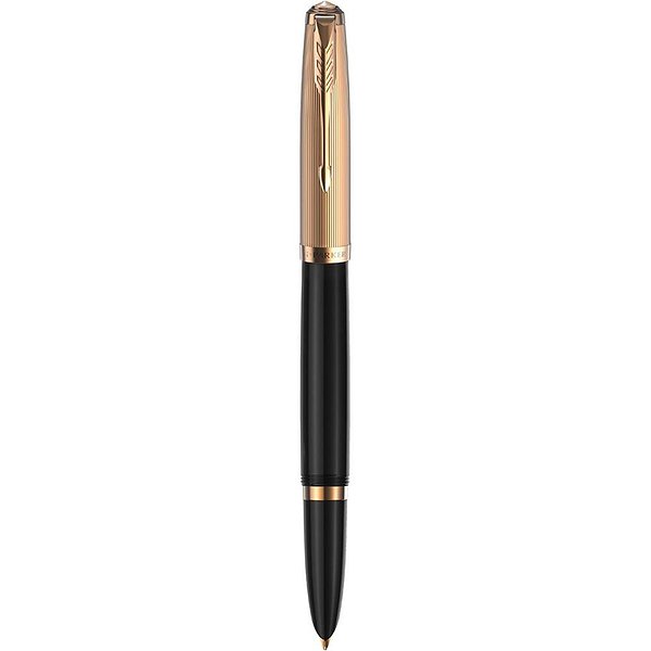 Parker Перьевая ручка Premium Black GT FP18 F 57 011