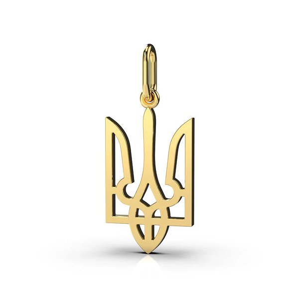 Золотой кулон