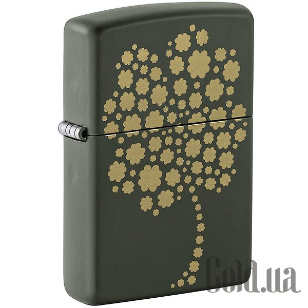 

Зажигалка Zippo, Зажигалка Four Leaf Clover Design 48501