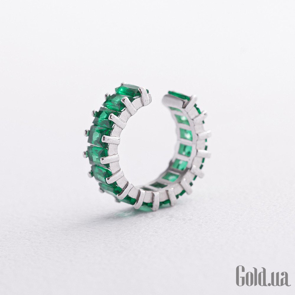 Серебряная каффа с куб. циркониями onx70124z – изображение 2