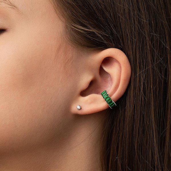 Серебряная каффа с куб. циркониями onx70124z – изображение 3