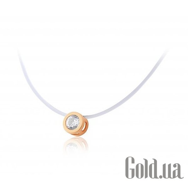 

Колье Украина, Золотое колье с Swarovski Zirconia, 40