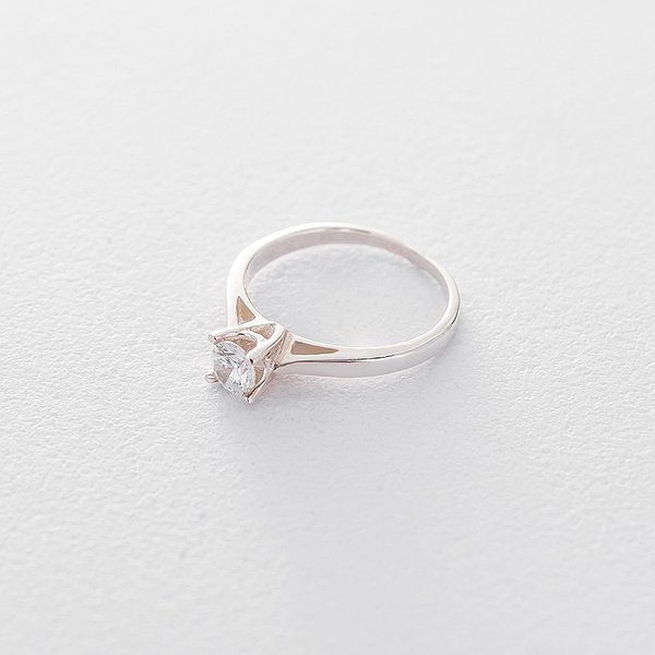 Серебряное кольцо с куб. цирконием